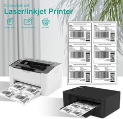 3-1/3″ x 4″ Shipping Address Labels 6 Per Sheet Self Adhesive Laser/Ink Printer