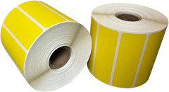 Labels and More Yellow 3X1 Inch (3″X1″) Direct Thermal Multi Purpose Labels | 1″