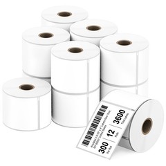 Direct Thermal Shipping Labels 2-5/16″ x 4″ – 12 Rolls, 300 Labels/Roll, Compati