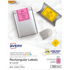 Color Coding Labels 2×2.6 Inch