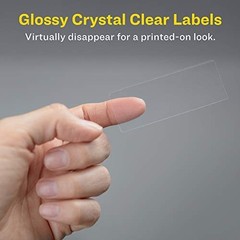 Printable Address Labels, Glossy Clear 1″ x 2-5/8″, 300 Blank Mailing Labels for