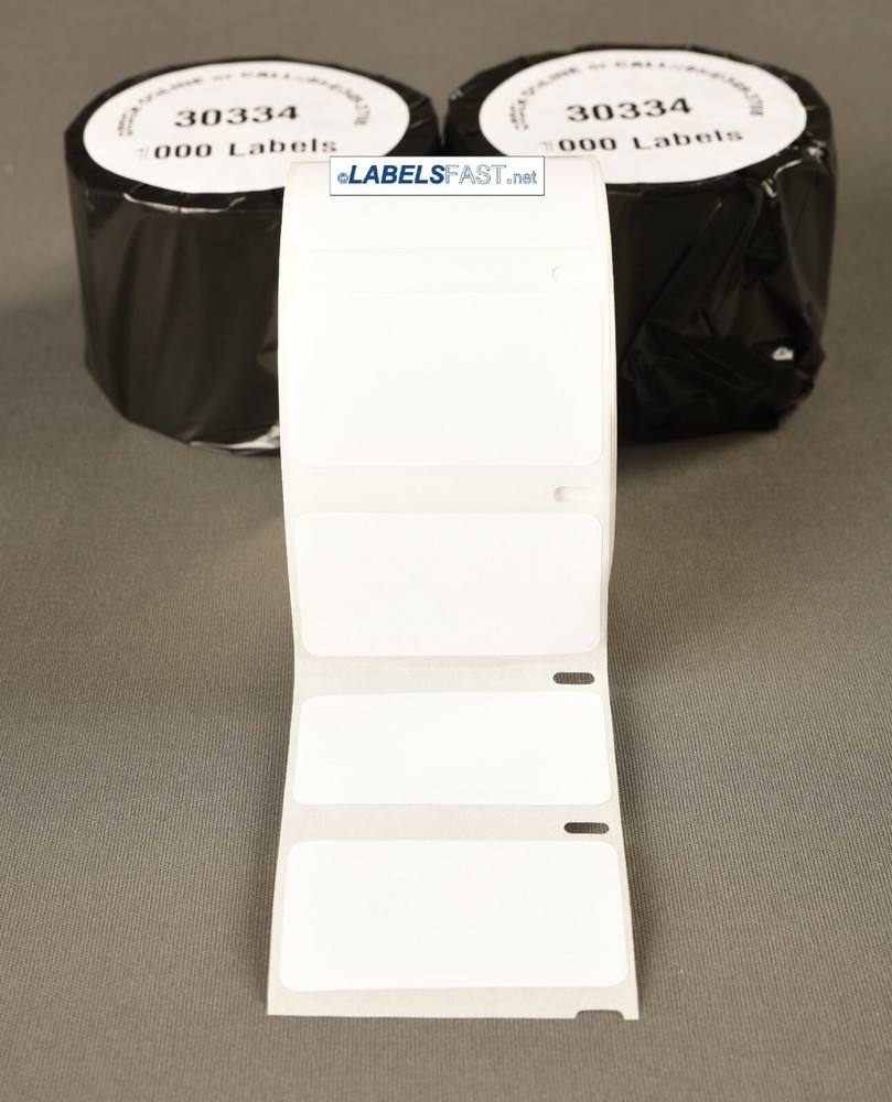 6 Rolls – Compatible DYMO 30334 – 1,000 Labels/Roll