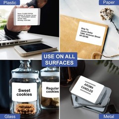 100-1000 Sheet Laser Ink Jet Shipping Labels Address Self Adhesive UPS Fedex