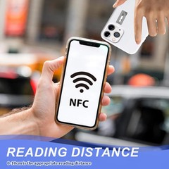 40 Pcs NFC Tags Sticker with Original NTAG213 Chip NFC Stickers Adhesive Labels