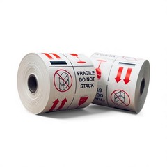Shipping Labels 4×4 Fragile Do Not Stack 500 labels per roll 1-12 Rolls