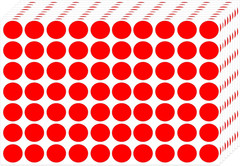 3500 Pieces Dot Stickers, 3/4 Inch Color Coding Labels, 10 Color Circle Price St