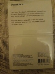 Office Depot Shipping Labels Preprinted Fragile 40 Labels 40 Sheets 3X5 Compare