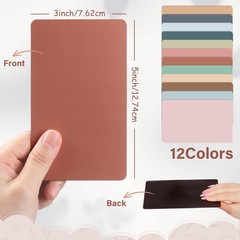72 Pcs 3″ x 5″ Dry Erase Magnet Labels Colorful Dry Erase Magnets Reusable Ma…