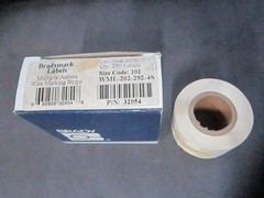 Brady (WML-202-292-4S) .25 x 0.75″ Wire Marking Strips – Roll of 250