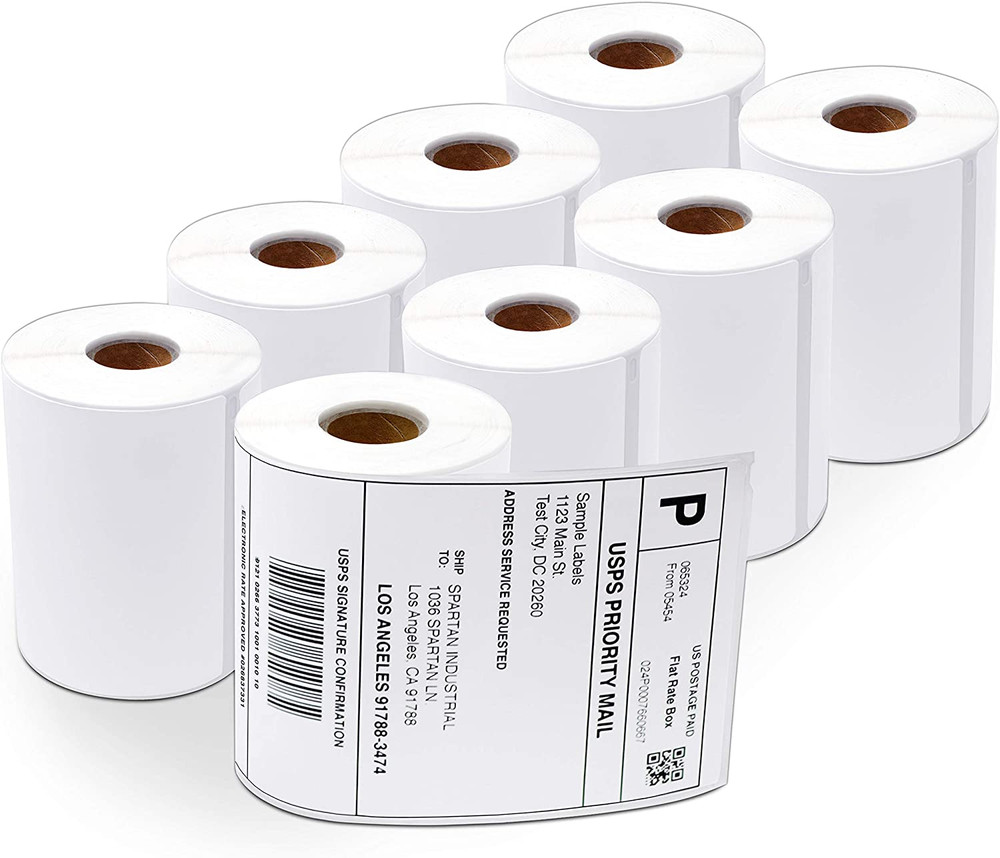 – Compatible Direct Thermal Labels Replacement for DYMO 1744907 (4″ X 6″) Shippi
