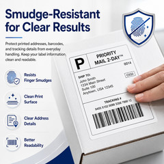 4Rolls Compatible DYMO 30334 Multipurpose Barcode Labels 2-1/4″ x 1-1/4″ LW450