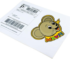 30 Printable White Sticker Paper Full Sheet Label, Matte, 8.5″ X 11″ for Laser &