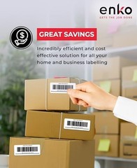 8000 Labels 1/2 x 1-3/4 Inch White Blank Address Mailing Shipping for Laser