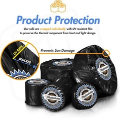 10 Rolls Direct Thermal Shipping Labels for Rollo & Zebra Printers – 17000 Label
