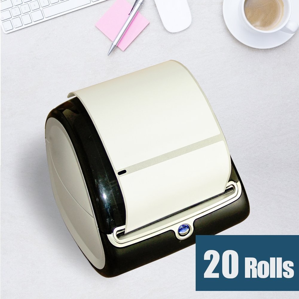 20 Rolls 4×6 Thermal Shippinng Labels #1744907 Compatible Dymo LabelWriter 4XL