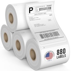 Dasher Products Thermal Shipping Labels Compatible with Dymo LabelWriter 4XL