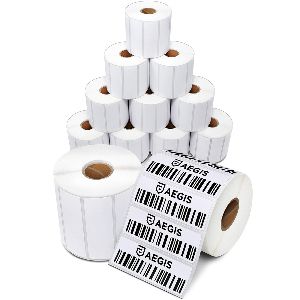 Aegis Adhesives – 3” X 1” Direct Thermal Labels for FBA Barcodes, Address, Pe…