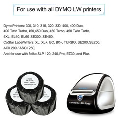 1PK Compatible for DYMO 30256 Thermal Shipping Labels 2-5/16″ x 4″ for 450 Turbo