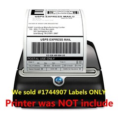 60 Rolls Direct Thermal Shipping Postage Labels 4×6 1744907 Compatible DYMO 4XL