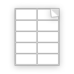 (200) 4×2 EcoSwift Laser/Ink Address Shipping Self-Adhesive Labels 10 per sheet
