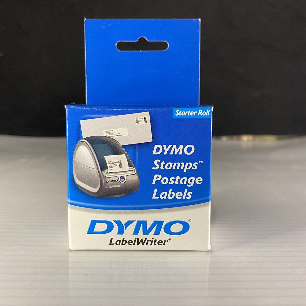 Dymo Stamps Postage Labels Starter Roll 50 Labels 1 5/8″ x 1 1/4″ 41mm x 32mm