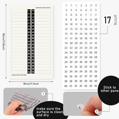 4-Piece Reusable Circuit Breaker Labels for Quick Identification & Organization