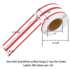 3 x 9/16″ x 3-7/16″ Direct Thermal Labels for LabelWriter 550[NOT FIT 550 & 5XL]