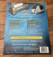 Avery 980198710 Address Label – White 12 Pages 360 Labels Opened Box