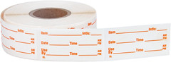 500 Stickers Use by 1 X 2 Inch Dissolvable Food Storage Labels for Containers Pr