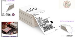 500-Pack 4×6 Direct Thermal Shipping Labels – Strong Adhesive and Eco-Friendly