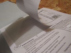 500 Click-N-Ship labels with & tear off receipt – New – Made in USA – Fast Ship