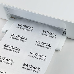2X4 Shipping Labels 1000 Labels 8.5X11 White Sticker Paper 10 per Sheet
