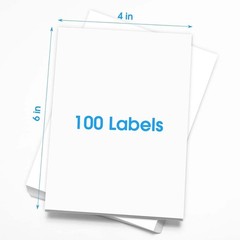 4X6 Inch Shipping Address Labels,For Inkjet or Laser Printer, USPS Mailing Shipp
