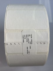 (2100 Labels Roll) Zebra Label Paper 2.25 x 1.25in Direct Thermal Z-Select 4000D