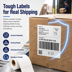 Large White Shipping Labels For Dymo 30256 2-5/16″ x 4″ Label Writer SE300 SE450