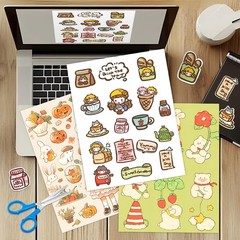 100 Sheets 8.5”x11” Printable Sticker Paper for Inkjet Laser Printer & Cricut…