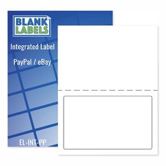 100 Self Adhesive Labels w/ Tear off Paper Receipt Best Ebay and Paypal Labels
