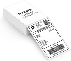 Effortless Peeling 220 Pack of 4×6 Thermal Mailing Labels for Shipping Success