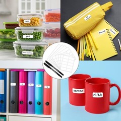 300Pcs Clothing Labels No Iron Laundry Labels Self-Stick Fabric Labels for Cloth