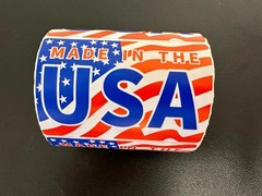 300 Proudly Made in USA Label Stickers 2″ x 3″ Labels US FLAG US SELLER NEW