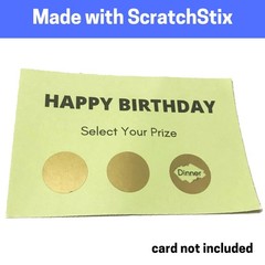 150 Pack, 1″ Scratch Off Stickers Labels, Round Circle – Silver