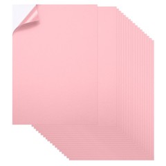 Printable Sticker Paper 25 Sheets 8″x12″ A4 Self Adhesive Pink