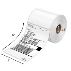 2 Rolls 4×6 Direct Thermal Shipping Labels 500 per roll/1000 Labels USA