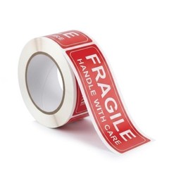 Fragile Shipping Stickers 1×3 Inches 1050 Labels Per Roll Fragile Shipping