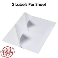 Pacific Mailer Labels 8.5×5.5 1000 Labels