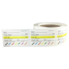 InStockLabels Dissolvable Food Labels – 2” x 3” (500 Labels) – Rotation Food …