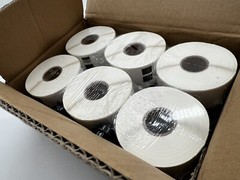 12 Rolls DK-1201 29mmx90mm Permanent Frame for Brother QL Address Label Printer
