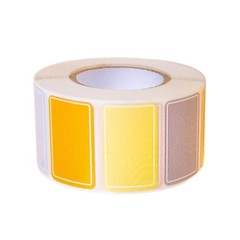 Rewritable Handwritten Adhesive Labels Suitable for Indoor Outdoor Applications