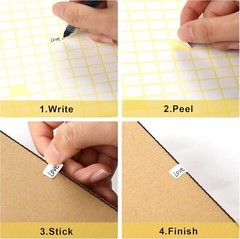 2940 Pcs White Small Price Tags Self-Adhesive Labels Writable Label Stickers …