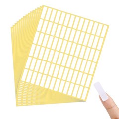 Mini Labels Stickers Blank Removable Freezer Labels for Price Food Writing